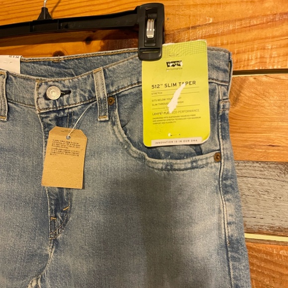 NWT Levi's Men's 512 Slim Taper Fit Jeans - Picture 7 of 8